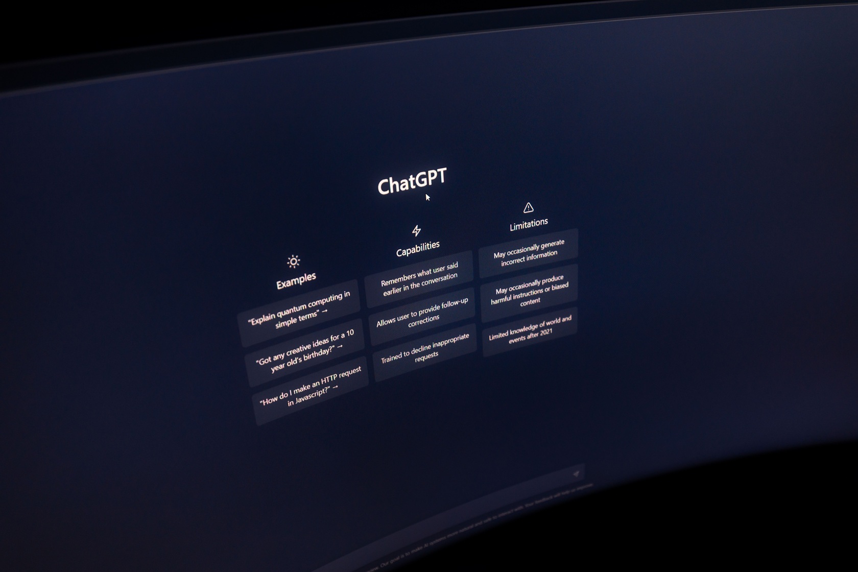 AI-driven search interface