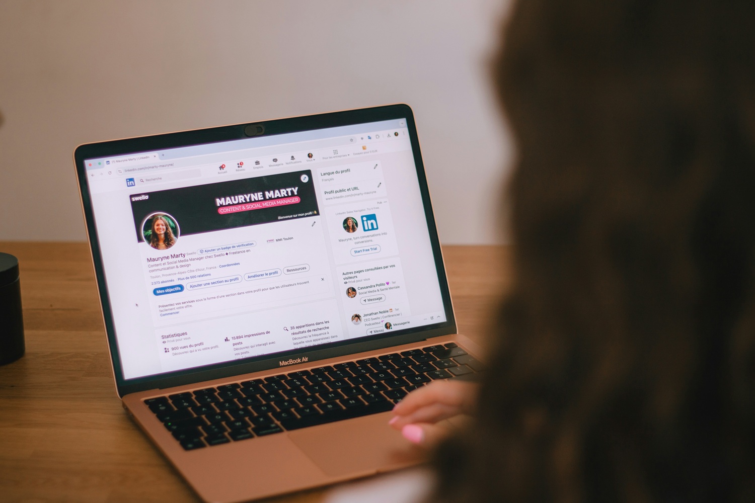Reviewing LinkedIn campaign performance