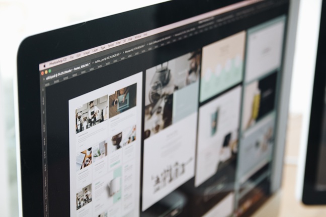 Website design in progress